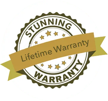 Lifetime warranty seal on dental treatments