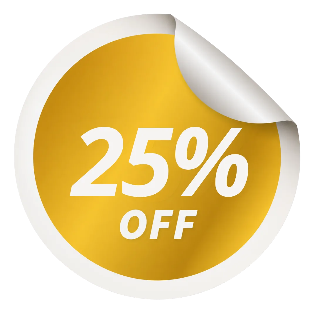 75% OFF
